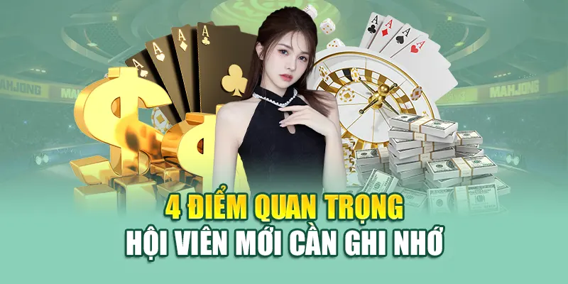 4 điểm quan trọng hội viên mới cần ghi nhớ