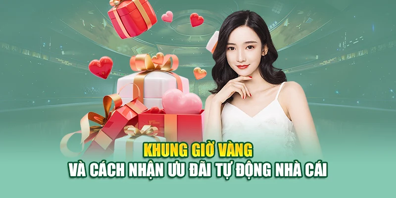 Khung giờ vàng và cách nhận ưu đãi tự động nhà cái
