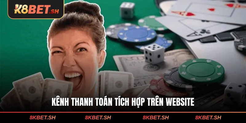 Kênh thanh toán tích hợp trên website