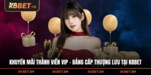 Khuyến Mãi Thành Viên Vip - Đẳng Cấp Thượng Lưu Tại K8BET