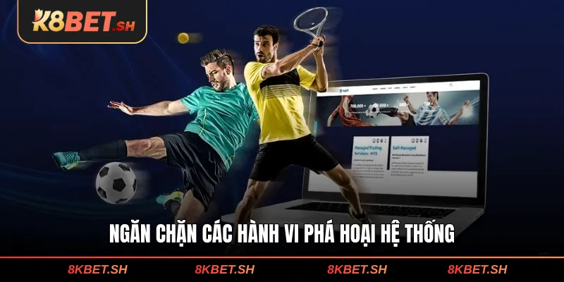 Ngăn chặn các hành vi phá hoại hệ thống