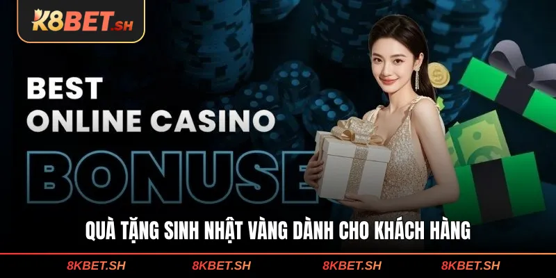 Quà tặng sinh nhật vàng dành cho khách hàng