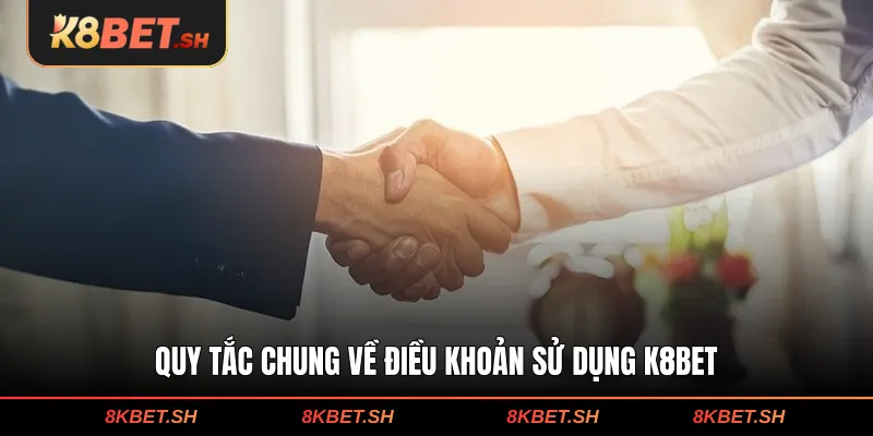 Quy tắc chung về điều khoản sử dụng K8BET